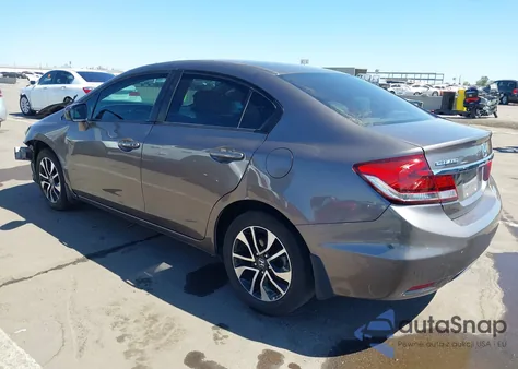 2014 Honda Civic Ex из США, поврежденный, VIN 19XFB2F84EE082746